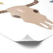 西カウボーイ赤ちゃんシャワーサイン フォトプリント            (角)