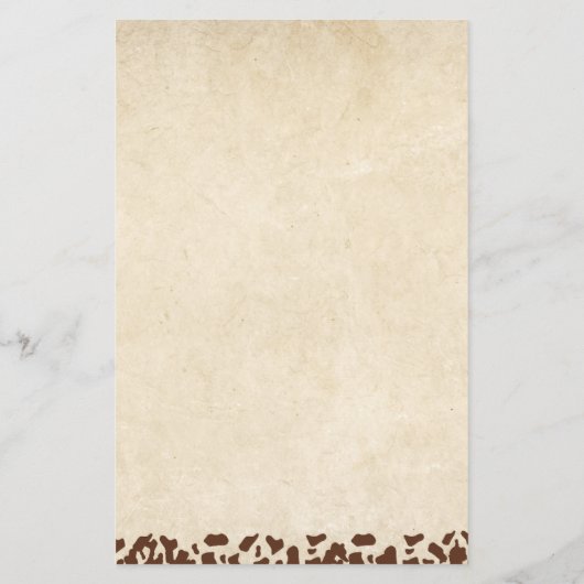 西カウボーイ赤ちゃんシャワービンゴゲーム (裏面)