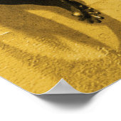 西カウボーイ馬スターラップ&レザーポスターアート ポスター (角)