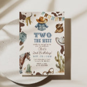 西カウボーイ2ndフォトバースデーパーティー 招待状