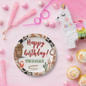 西カウボーイ ペーパープレート (パーティー)