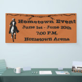 西カウボーイ 横断幕 (トレードショー)