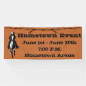 西カウボーイ 横断幕 (横)