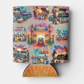 西カウボーイBBQクックオフシーン2 カスタム 缶クーラー (正面)