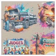 西カウボーイBBQクックオフシーン2