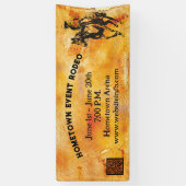 西カウボ素朴イ 横断幕 (縦)