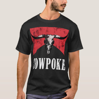 西カウポケ私は大きな馬のカウポケだ Tシャツ