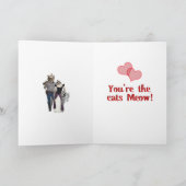 西カップルのカウボーイキャット シーズンカード (内部)