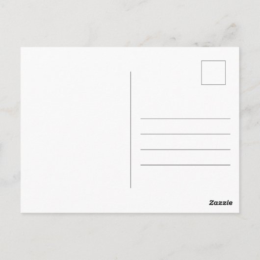 西カラフル砂漠サボテン鮮やか絵を描ズ ポストカード (裏面)