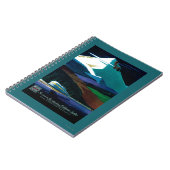 西カリフォルニア州ゼファー・ヴィンテージのポスター ノートブック (左側)