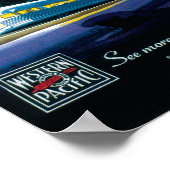 西カリフォルニア州ゼファー・ヴィンテージのポスター ポスター (角)