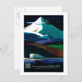 西カリフォルニア州ゼファー・ヴィンテージのポスター ポストカード (正面/裏面)