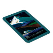 西カリフォルニア州ゼファー・ヴィンテージのポスター マグネット (右側)