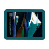 西カリフォルニア州ゼファー・ヴィンテージのポスター マグネット (横)