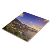 西カリブのインディ、聖マーチン。 タイル (側面)