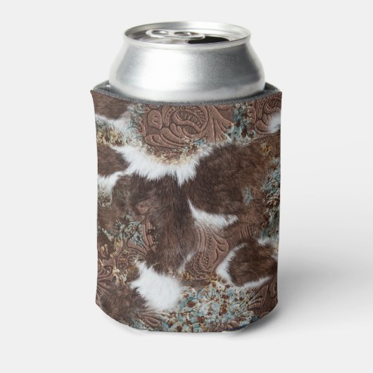 西カントリーコウィドブラウンレザー名 缶クーラー (缶裏面)