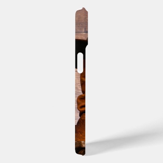 西カントリーハットの木材カウボーイのブーツ Case-Mate iPhoneケース (裏面 / 右)