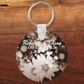 西カントリーボヘミアデイジー結婚ズ キーホルダー (正面)