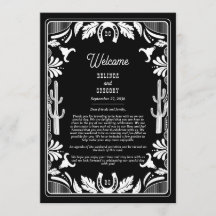 西カントリー・カウボーイ素朴結婚の旅程