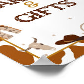 西カードとギフトサイン ポスター (角)