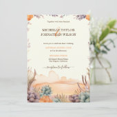 西キャニオンメキシカンサボスデザートカリフォルニア 招待状 (スタンド正面)