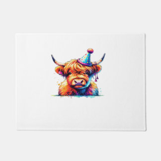 西クリスマスカウエッセンシャルTシャツ ドアマット