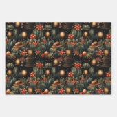 西クリスマスカウボーイサボクムーディー ラッピングペーパーシート (正面2)