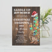 西クリスマスカントリーブーツサボテンパーティー 招待状 (スタンド正面)