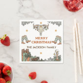 西クリスマスパーティー スタンダードカクテルナプキン (インサイチュ)