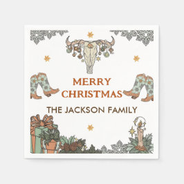 西クリスマスパーティー スタンダードカクテルナプキン