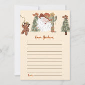 西クリスマスパーティー 招待状 (正面)