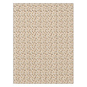 西クリスマスブーツと帽子のパターン テーブルクロス (正面)