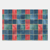 西クリスマス女性のカーボーイカウボーイ ラッピングペーパーシート