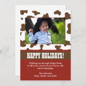 西クリスマス シーズンカード (正面/裏面)