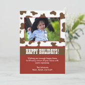 西クリスマス シーズンカード (スタンド正面)