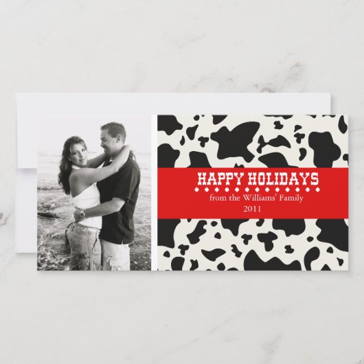 西クリスマス シーズンカード (正面)