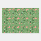 西クリスマス ラッピングペーパーシート (正面2)