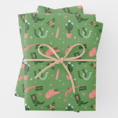 西クリスマス ラッピングペーパーシート (インサイチュ)