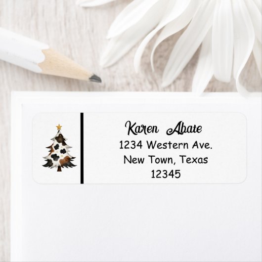 西クリスマス ラベル (インサイチュ)