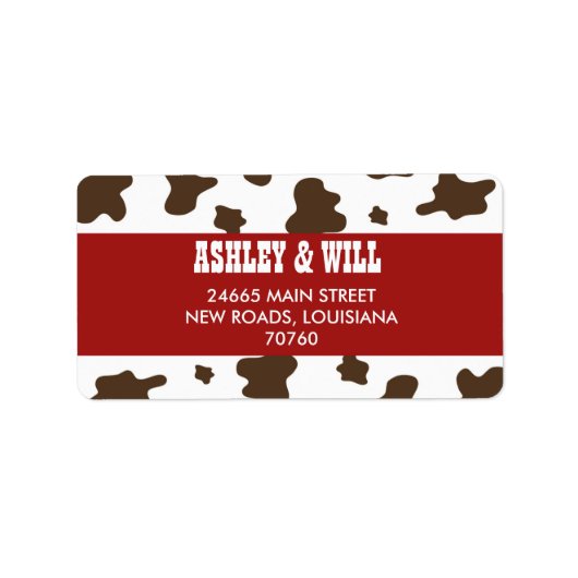 西クリスマス ラベル (正面)