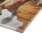 西クールカウボーイシーン カッティングボード (角)