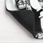 西クールカウボーイ男らしアーモダント マウスパッド (コーナー)