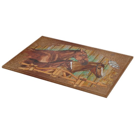 西クール馬牧場 カッティングボード (角)