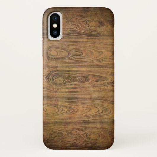西グランジ国の素朴な納屋の木 Case-Mate iPhoneケース (裏面)