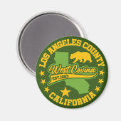 西コビナ，カリフォルニア マグネット (正面/裏面)