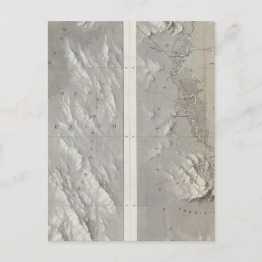 西コロラド川 ポストカード (正面)