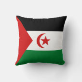 西サハラ国旗x旗まくら クッション (裏面)