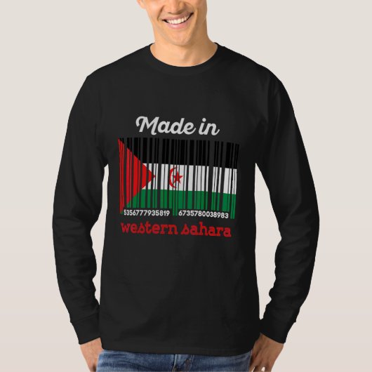 西サハラ製 Tシャツ (正面)