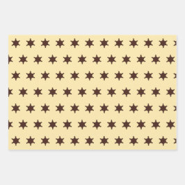 西サンスターバッジ ラッピングペーパーシート