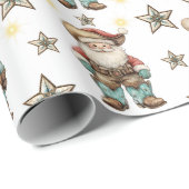 西サンタ ラッピングペーパー (ロールコーナー)